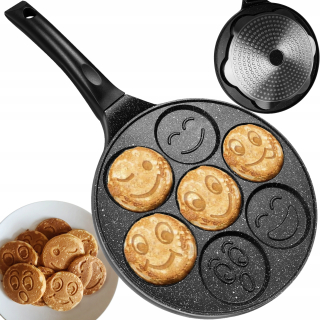 Panvica - Ruhhy 19317 panvica na vajcia a palacinky, 26 cm, čierna